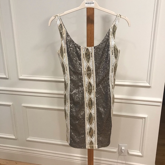 MINUET PETITE SLEEVELESS DRESS brand new